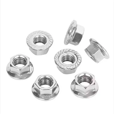 Rustfritt stålflensnøtter